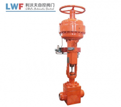 T667H气动高压91视频网页版的安装尺寸