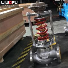如何通过自力式压力91视频网页版的开启和关闭来实现对流体压力的调节？